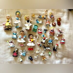 Lot of Antique Japanese Ceramic Figurines Ucagco